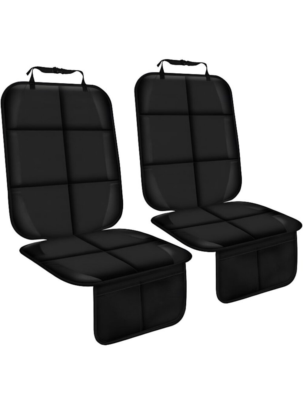 Car Seat Protector, Non-Slip Rubber Padded Backing Seat Protector for Child